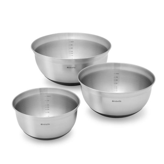 Brabantia sekoituskulho 3 kpl 3 kpl