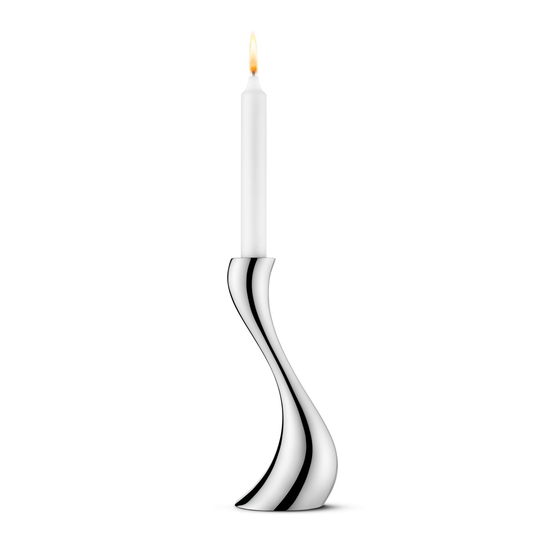 Cobra kynttilänjalka medium, 20 cm