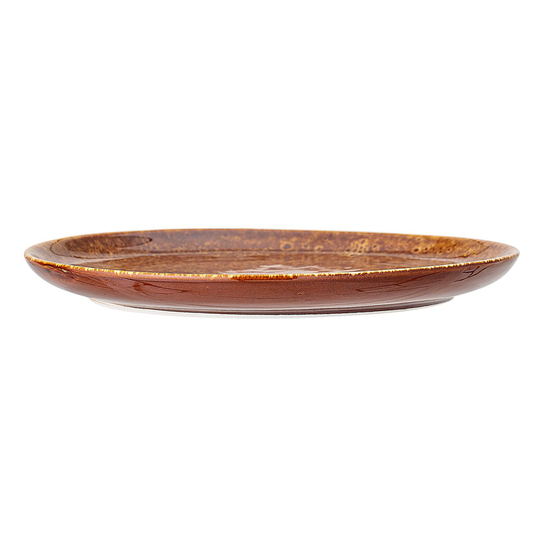 Thea lautanen kivitavaraa, ruskea 21 cm