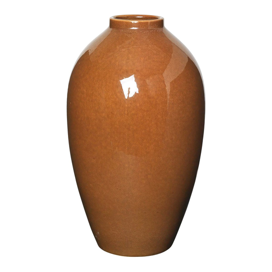 Ingrid keramiikkamaljakko 40 cm Caramel cafe