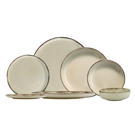 Dinner Set (24 Pieces) Cinnamon