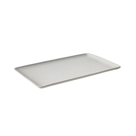 Raw lautanen 31,5x20 cm Arctic white