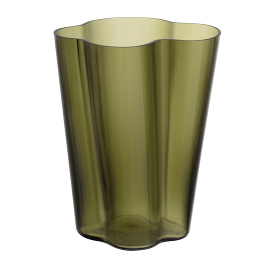 Alvar Aalto vase moss green 270 mm