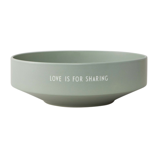 Design Letters -suosikkikulho large Ø 22 cm Green