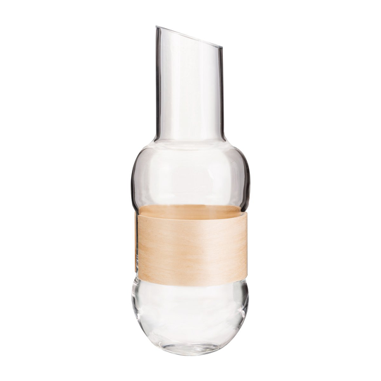 Veneer karahvi 1 L Transparent-Koivu