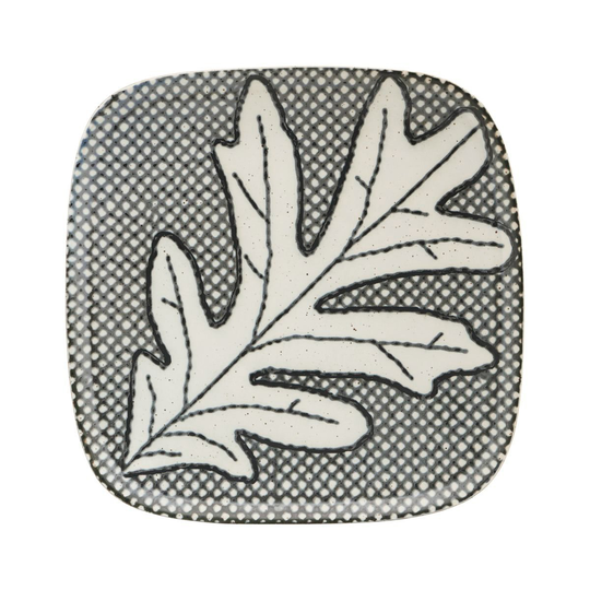 Oak lautanen 21,6 cm Harmaa-sininen