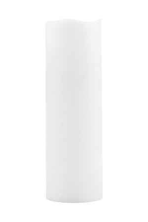Kynttilä LED Ø 7,5x23 cm - Valkoinen