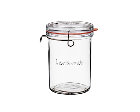 Lock-eat hillopurkki kannella 1 l