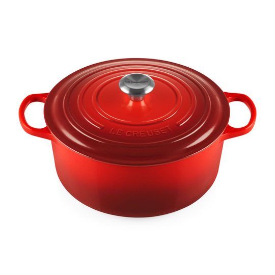 Le Creuset pyöreä pata 6,7 l Cerise