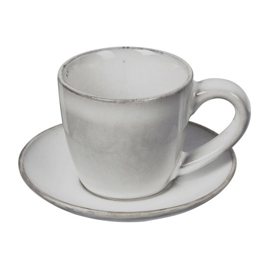 Nordic Sand -espressokuppi aluslautasella 5 l