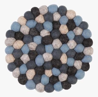 Wool Multi pannunalunen sininen