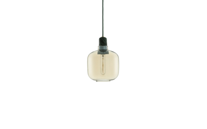 Normann Copenhagen - Amp Lamp Small - Gold/green (502117)