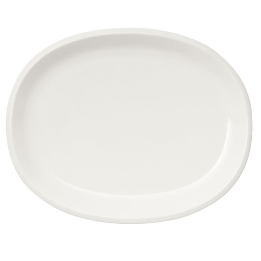 Raami soikea tarjoiluvati 35 cm Valkoinen