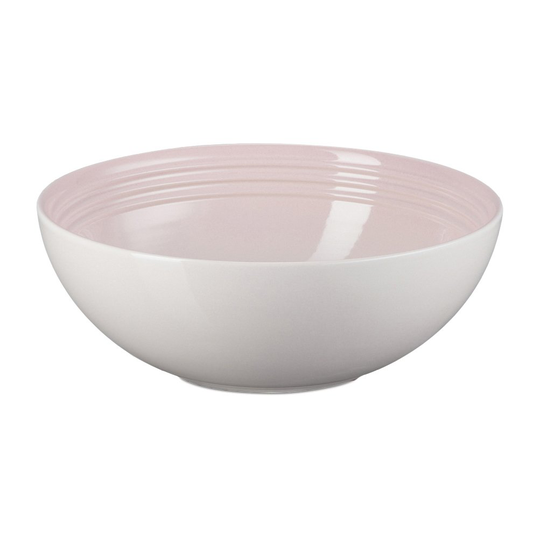 Le Creuset Signature serveringskulho 2,2 L Shell pink
