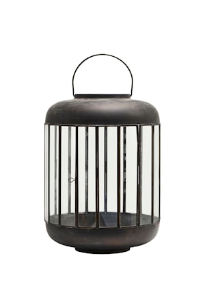 Lyhty Pamal Antiikkiruskea 42 cm