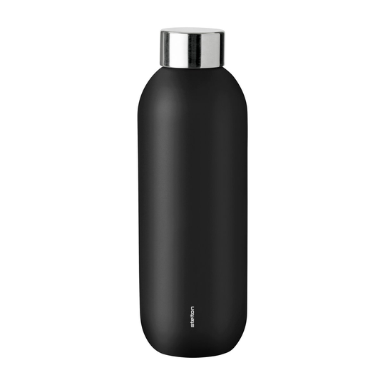 Keep Cool -termospullo 0,6 l Black (musta)