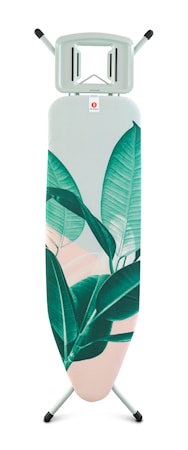 Silityslauta Koko B Kiinteällä Höyrysilitysraudan pidikkeellä Tropical Leaves