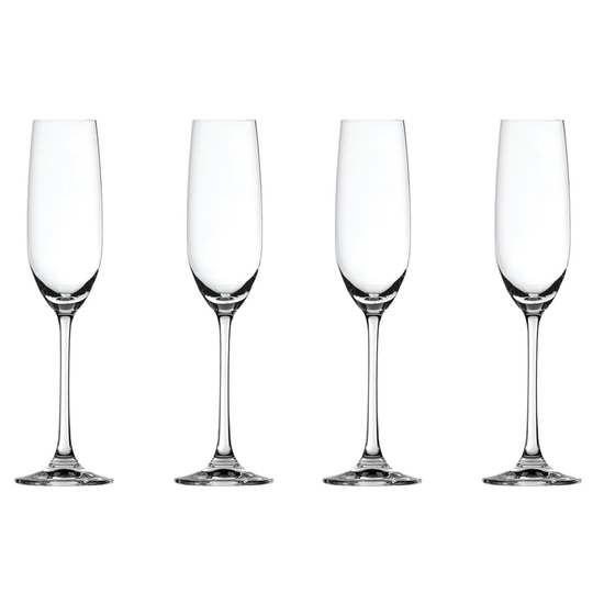 Salute-samppanjalasi 21cl. 4-pack kirkas