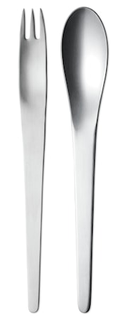 Arne Jacobsen Tarjoiluottimet Ruostumaton Teräs Matta