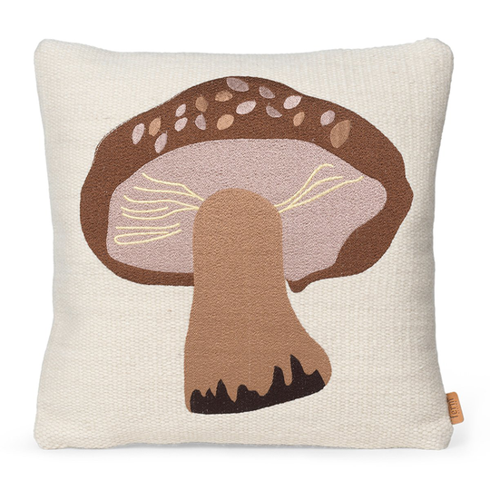 Forest kirjailtu tyyny 40x40 cm Porcini