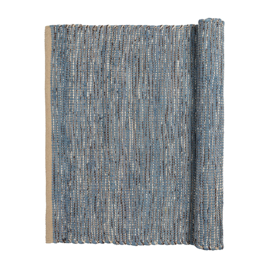 Magda puuvillamatto 60x90 cm Flint stone blue