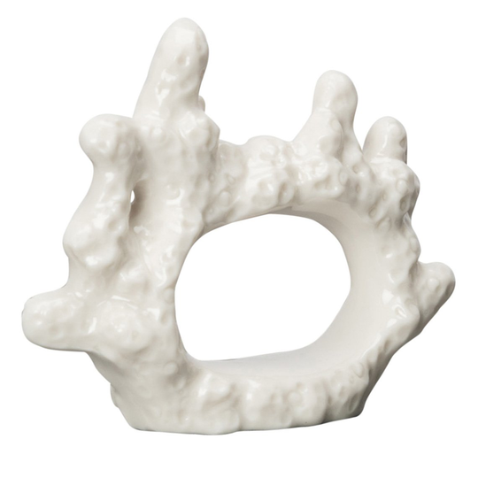 Coral lautasliinarengas Valkoinen