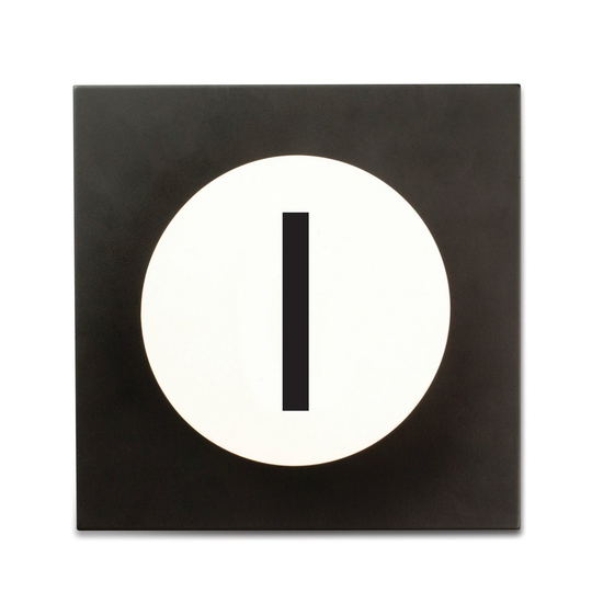 Design Letters Hook2 kirjainkoukku I