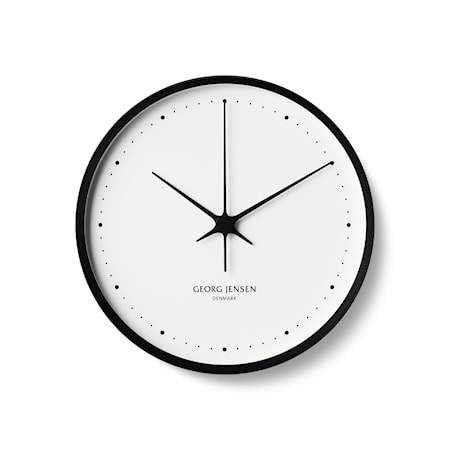 Henning Koppel Kello Musta & Valkoinen 30 cm