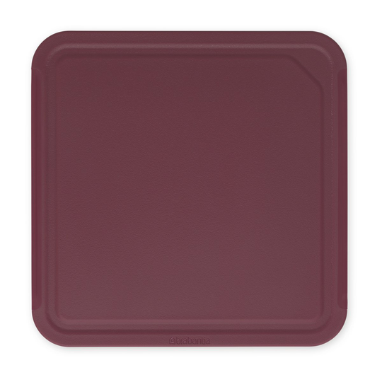 TASTY+ leikkuulauta medium 25x25 cm Aubergine red