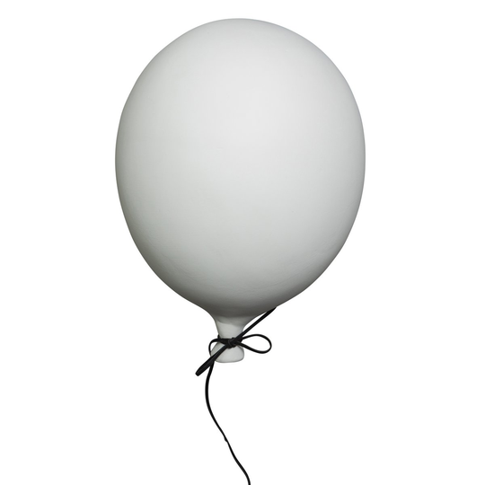 Balloon koriste, 23 cm Valkoinen