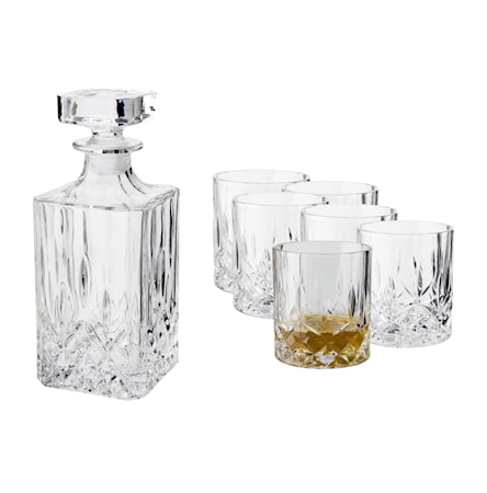 Vide Whisky karahvi ja 6 kpl laseja