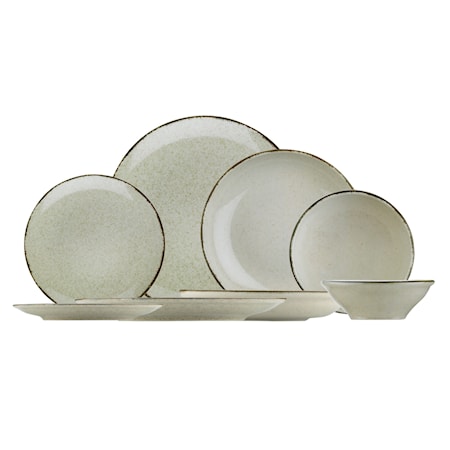 Dinner Set (24 Pieces) Cinnamon