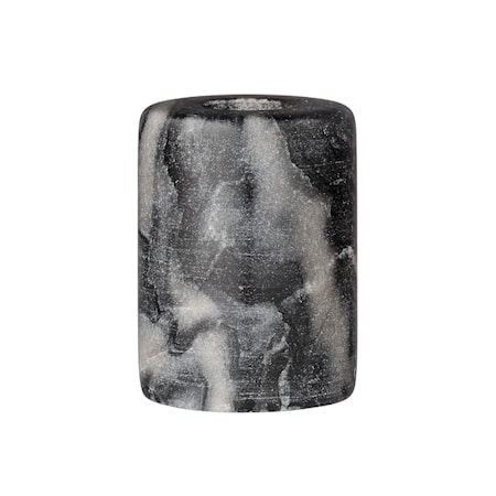 Kynttilänjalka Marble Musta