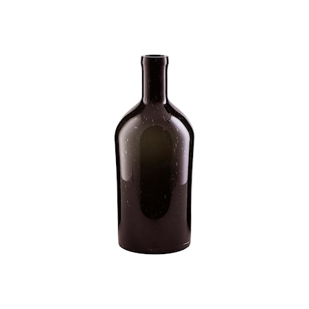 Maljakko Pullonkaula Tummanruskea 35cm