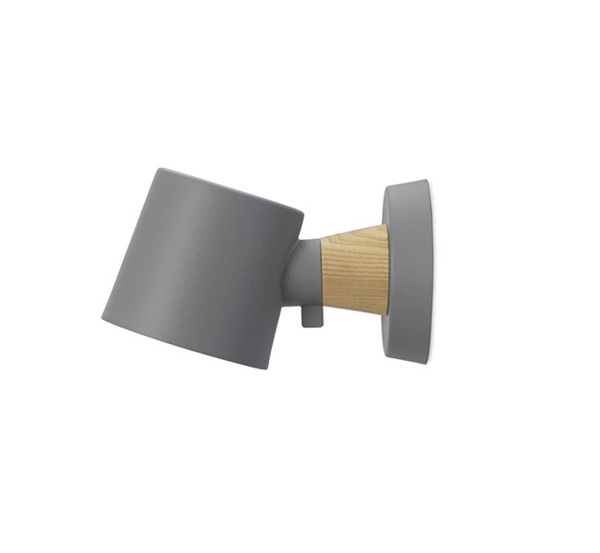 Normann Copenhagen - Rise Seinävalaisin Hardwired - Harmaa