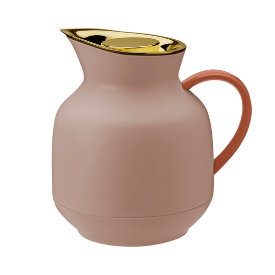 Amphora termoskannu teelle 1 l Soft peach