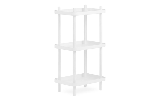 Normann Copenhagen - Anniversary Block Shelf - White/White (602194)
