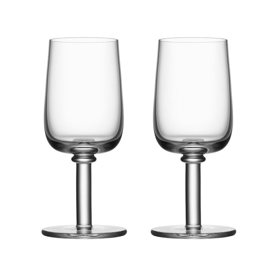 Viva jalallinen lasi 25 cl, 2-pakkaus Kirkas