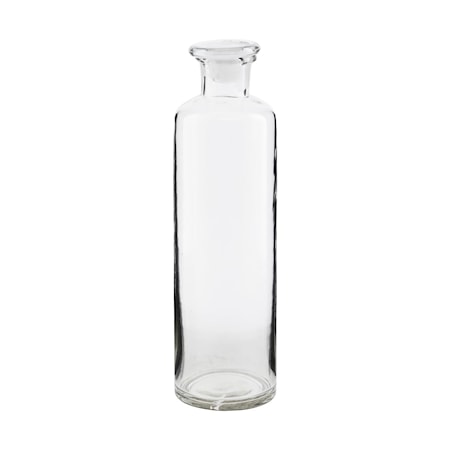 Farma, Pullo korkilla, Lasi, (K: 32 cm, Läpimitta: 9 cm)