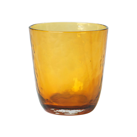 Hammered juomalasi 33,5 cl Amber