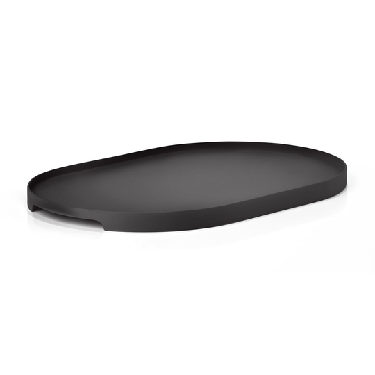 Singles tarjotin ovaali 23 x 35 cm Black