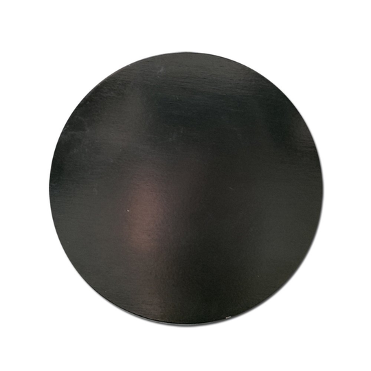 Design Letters puukansi Ø 11,5 cm musta