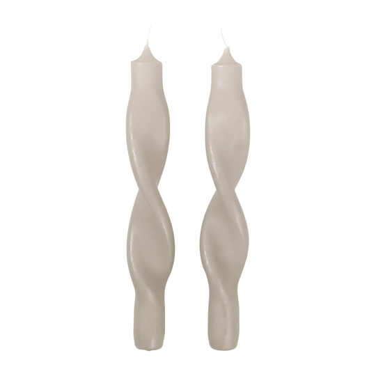 Twist twisted candles kierretty kynttilä 23 cm 2-pakkaus Rainy Day