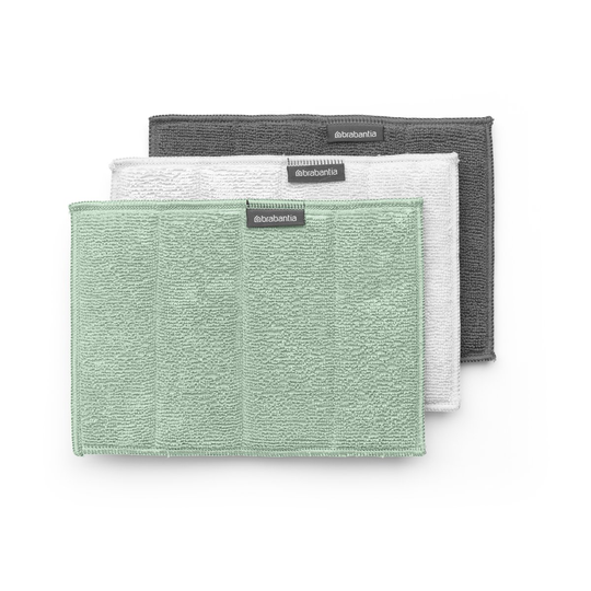 Sinkside puhdistussieni mikrokuitu 3-pack Jade green
