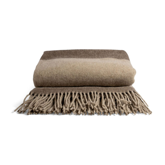 Ulle villahuopa Beige-ruskea