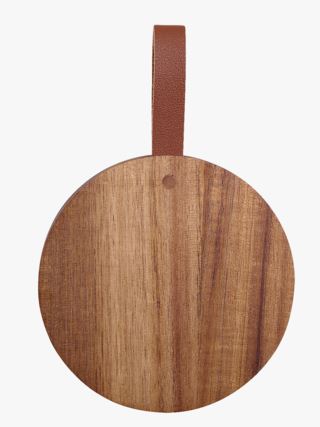Wood Coaster 4pk lasinalunen luonnonväri