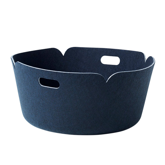 Restore säilytyskori pyöreä midnight blue (sininen)