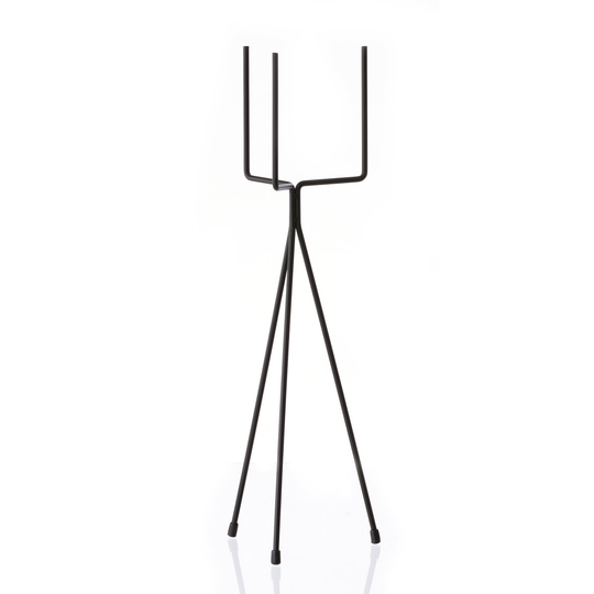 Ferm Living kukka-alusta musta pieni