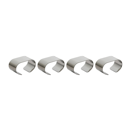 Raw servettiteline 4-pack Stainless steel
