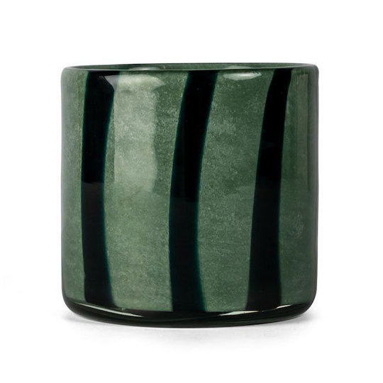 Calore kynttilälyhty XS Ø 10 cm Green-dark green